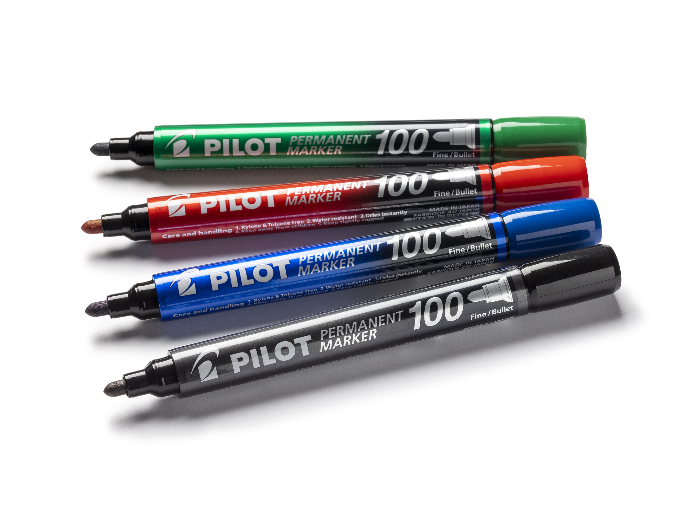 Permanent Marker 100 1.0 (F) 4er Set