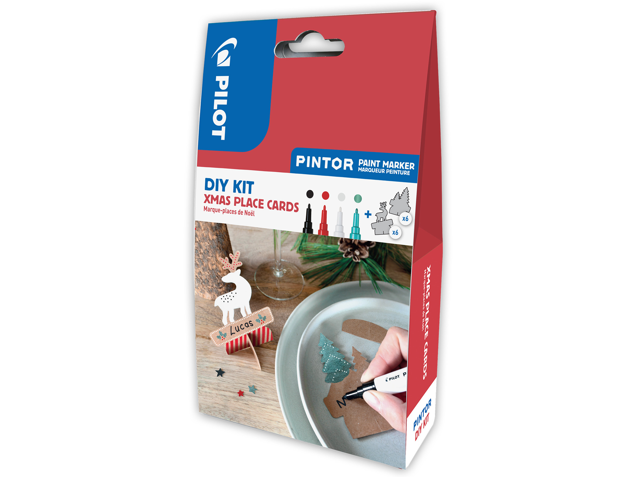 PINTOR DIY-Set Xmas Tischkarten