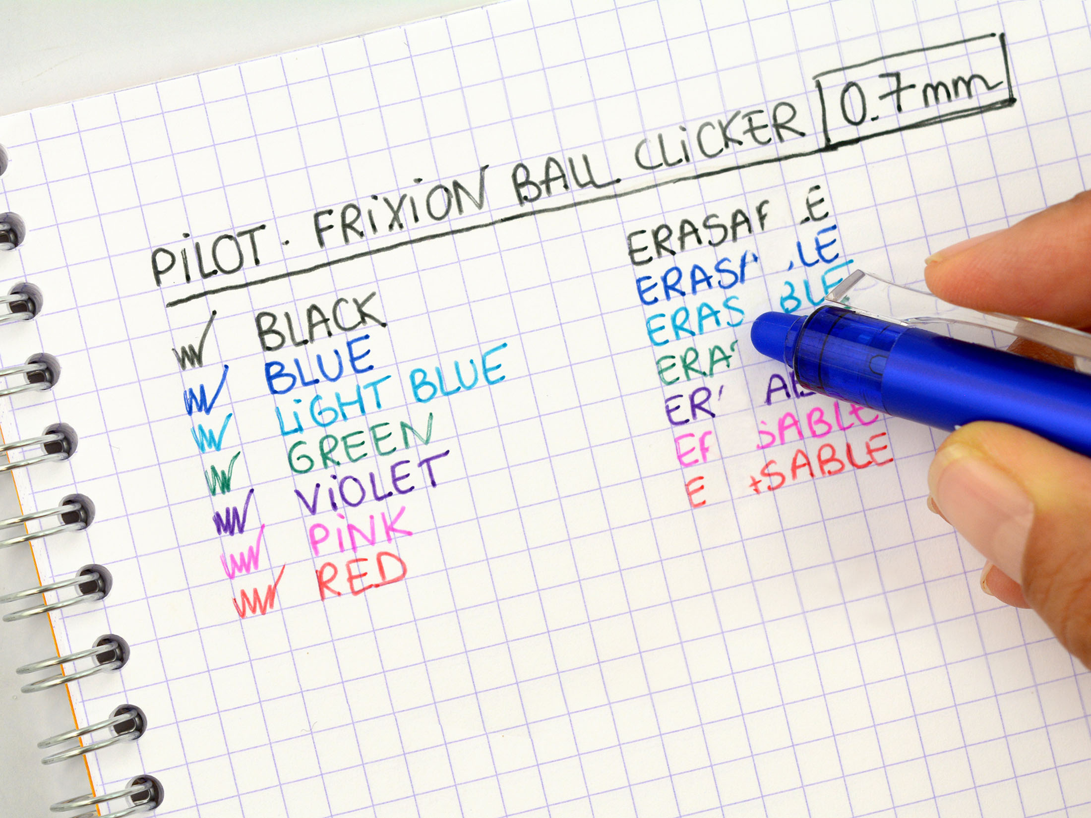 FriXion Clicker 0.7 (M) 8er Set