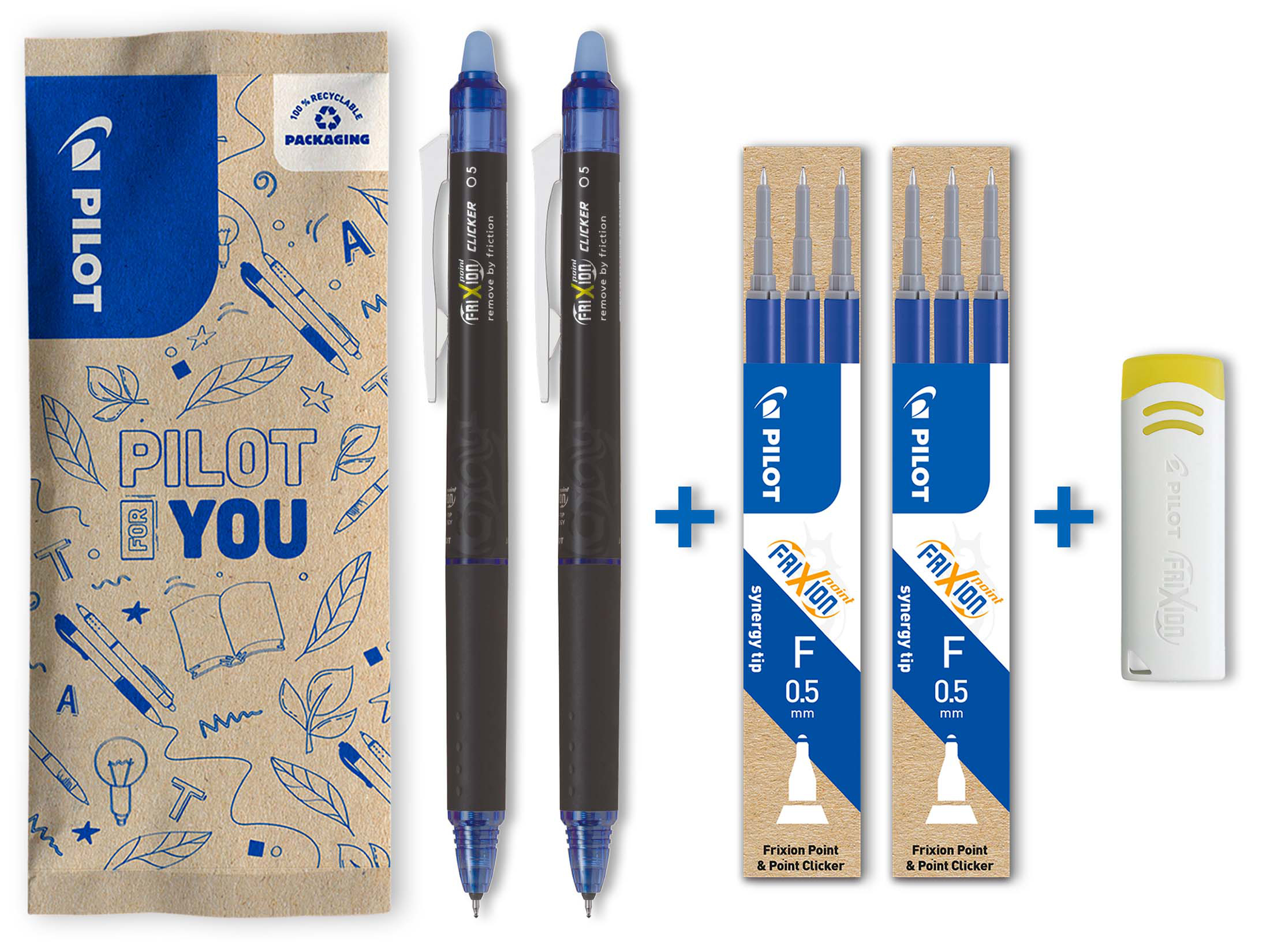 FriXion Point Clicker 0.5 (F) 9er Set