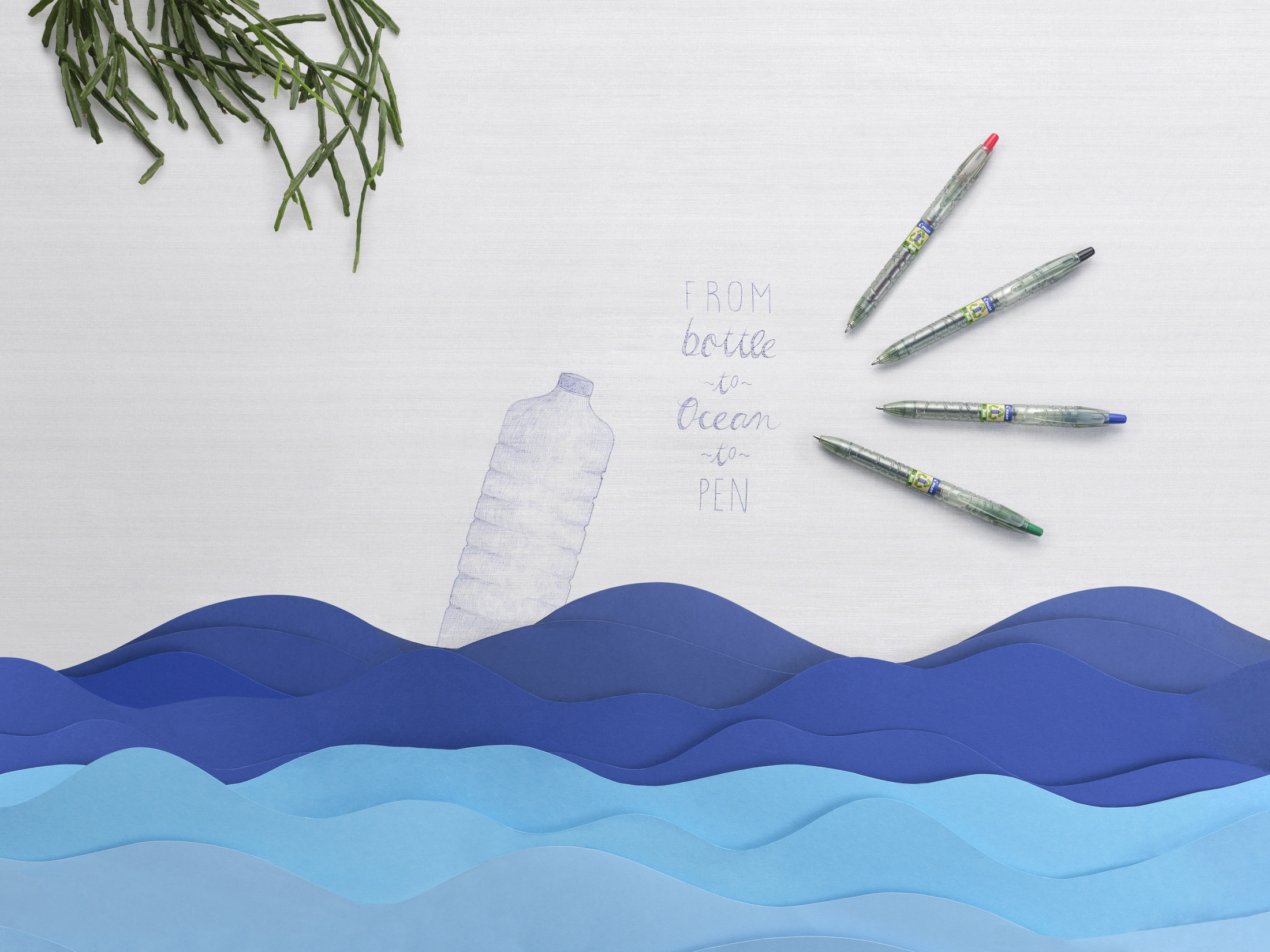 Bottle 2 Pen Ball