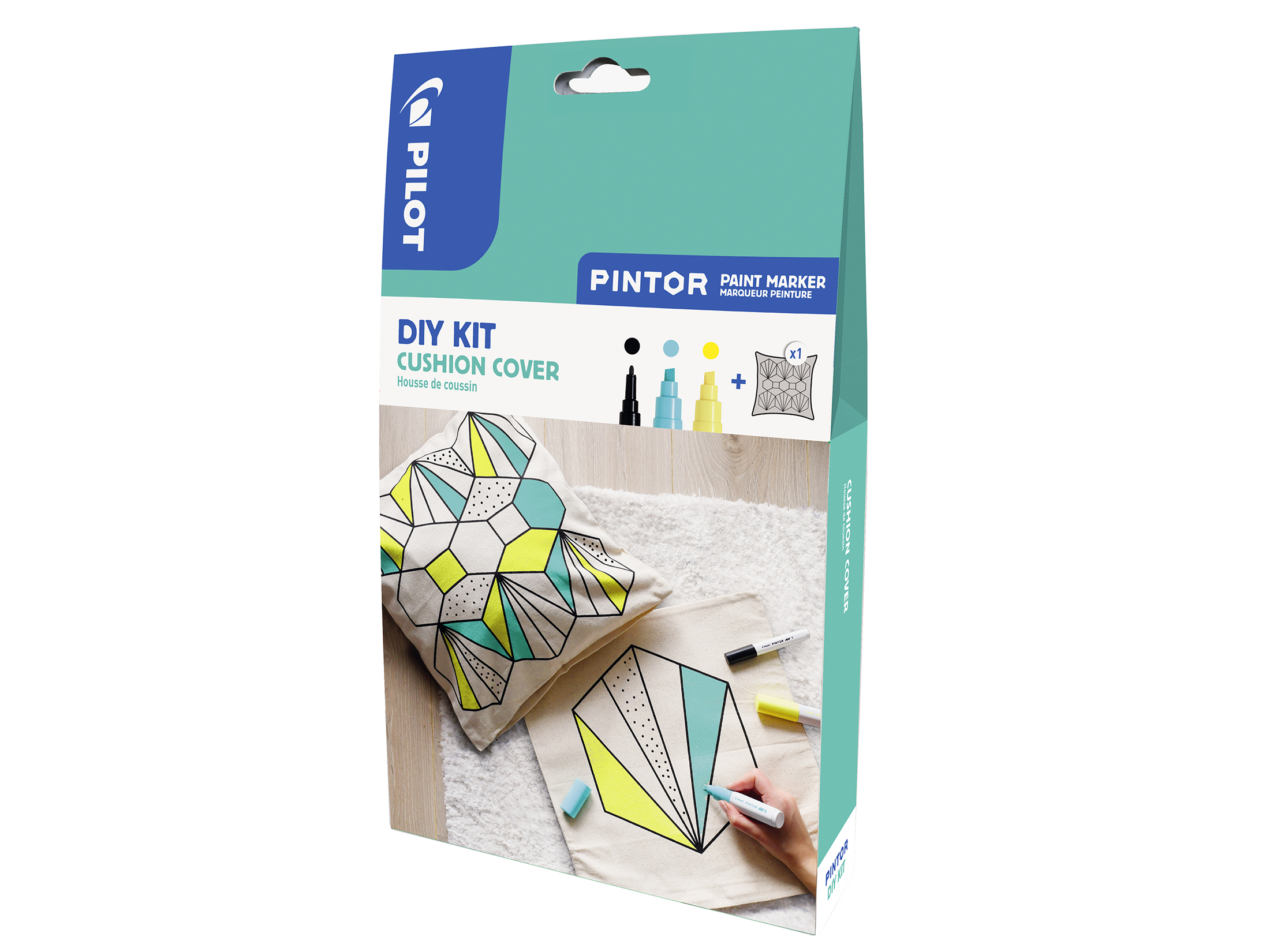 PINTOR DIY-Set Kissenbezug 2.9/8.0 (F/B)