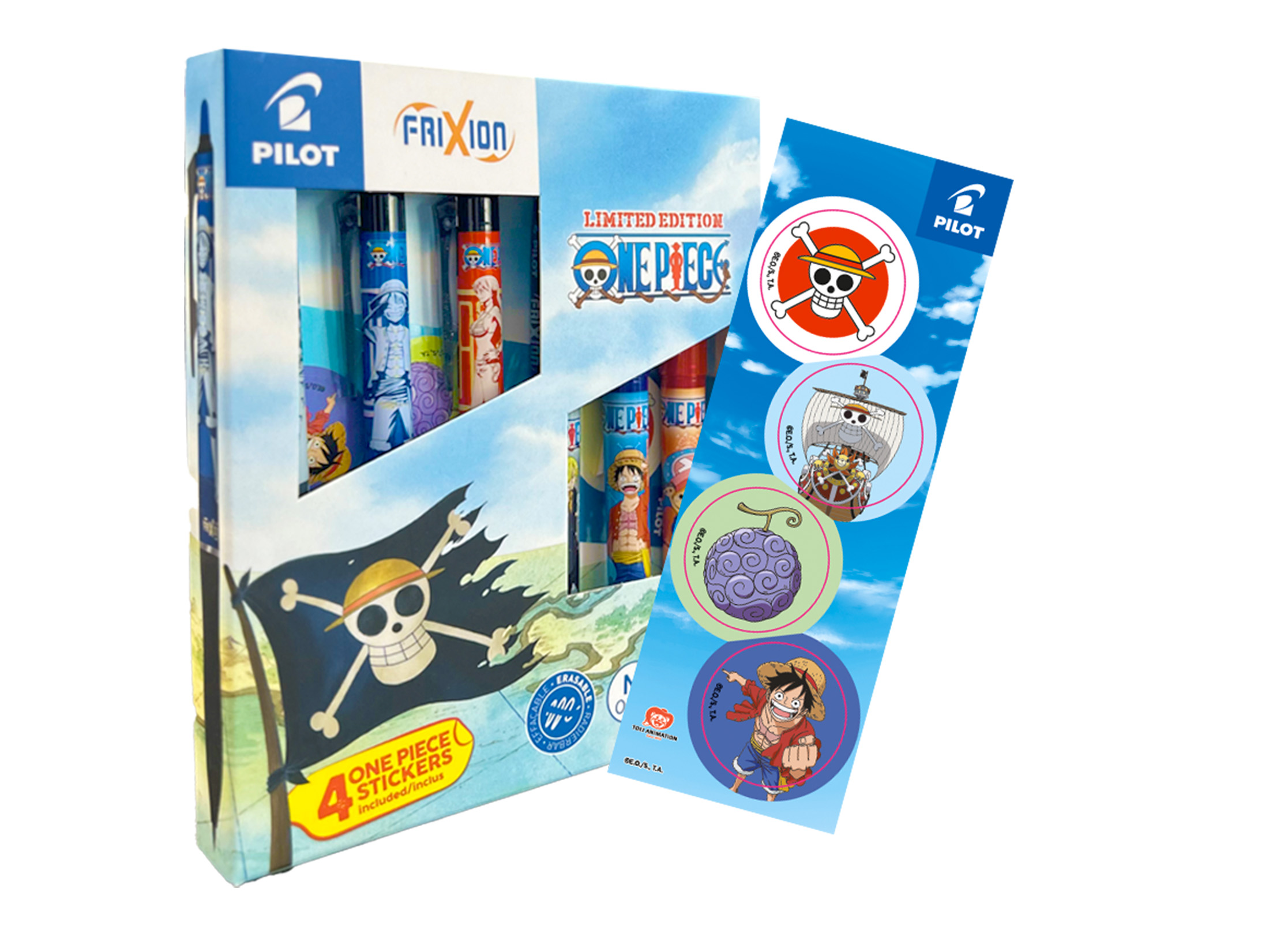 FriXion Ball & Ball+ One Piece Limited Edition Collector Box