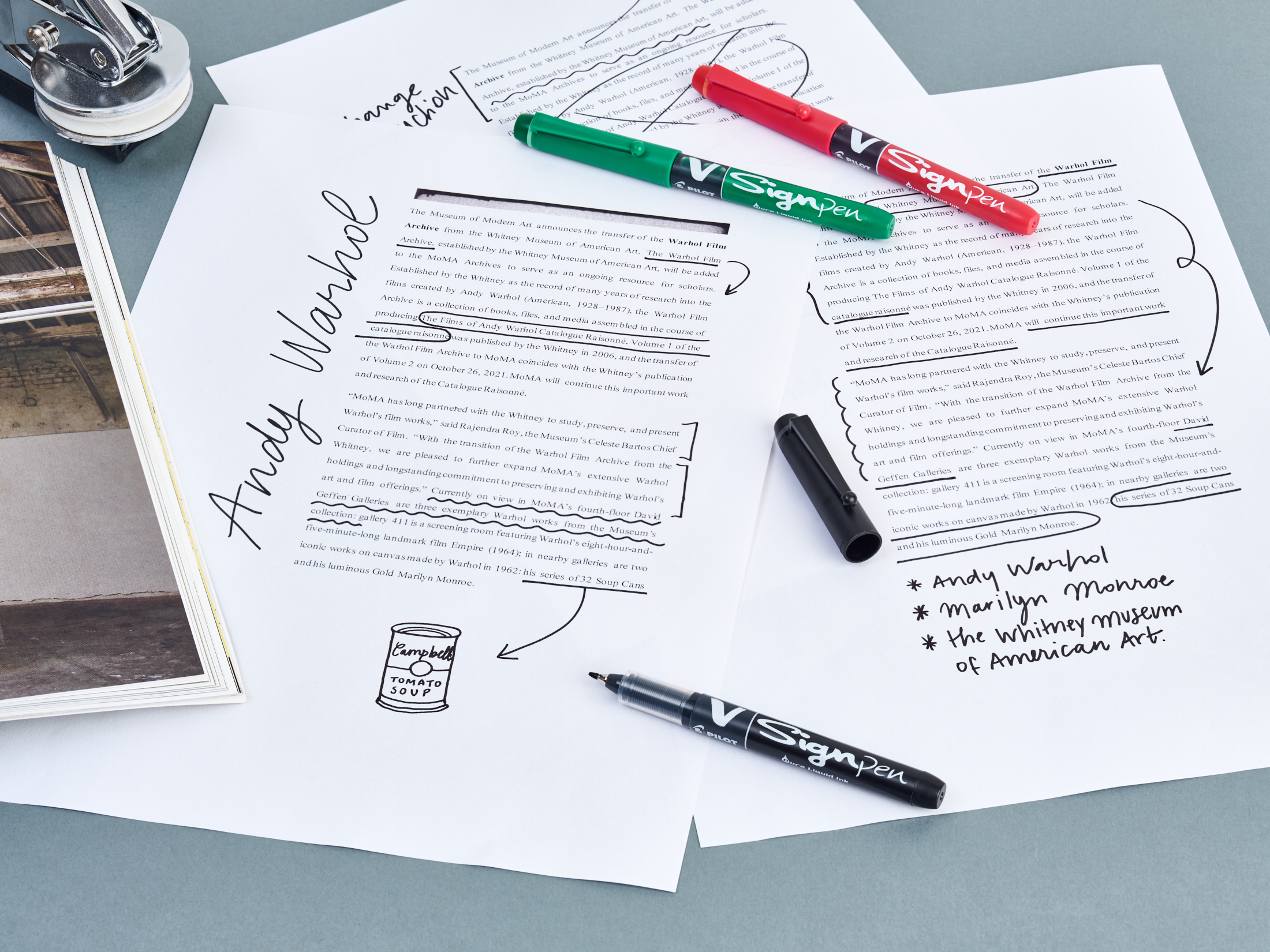 VSign Pen 4er Set