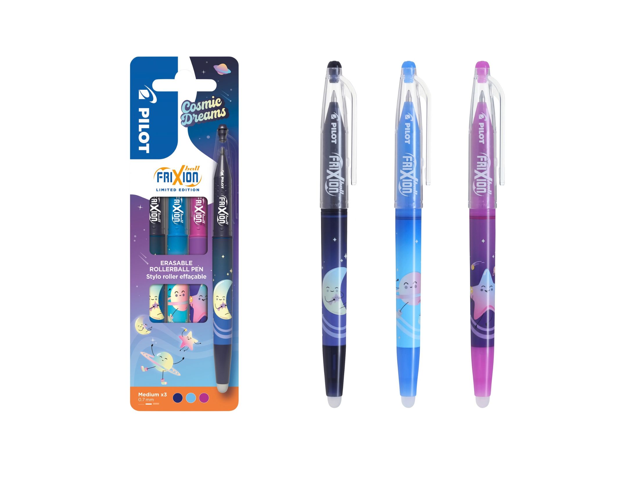 FriXion Ball Cosmic Dreams Edition 3er Set