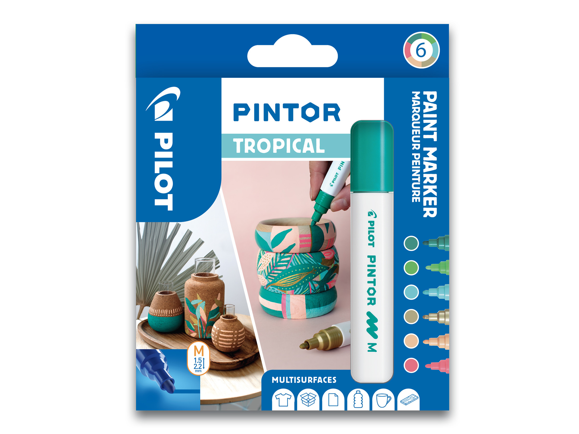 PINTOR 4.5 (M) 6er Set
