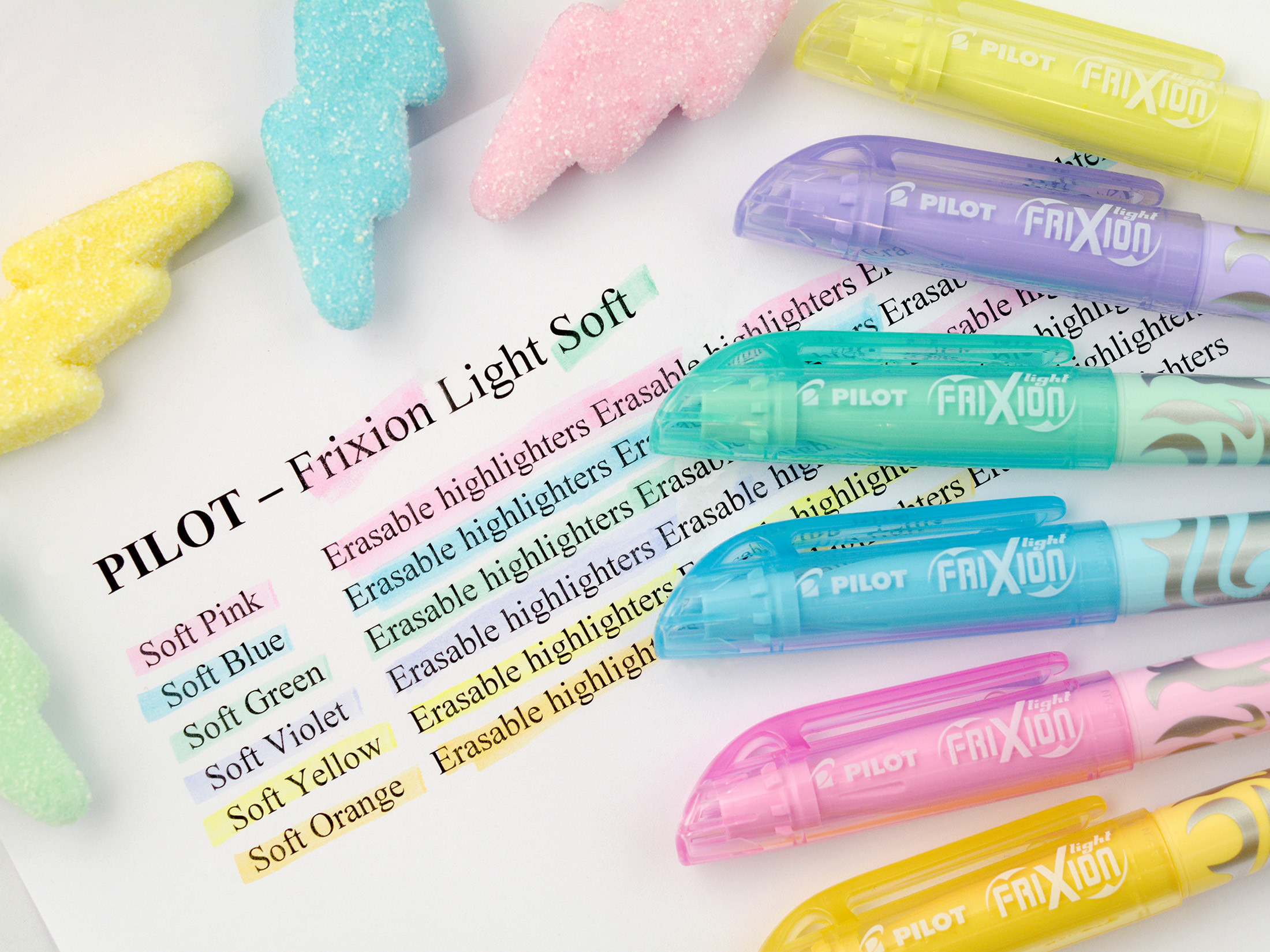 FriXion Light Soft 4.0 (M) 3er Set
