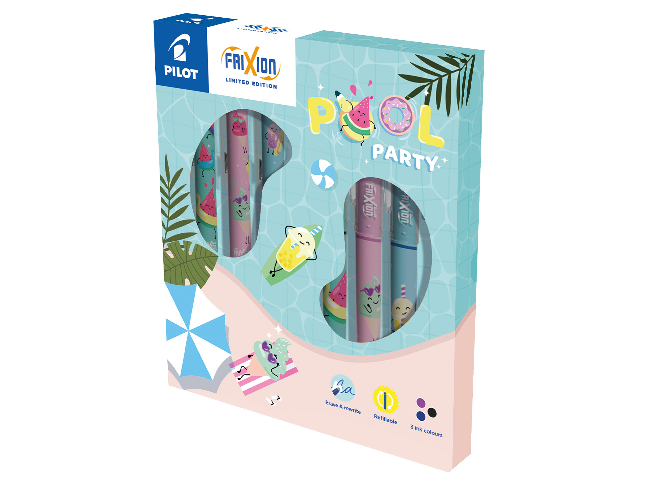 FriXion Ball & Clicker Pool Party Collector Box
