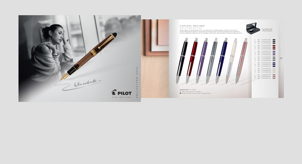 Fine Writing-Katalog