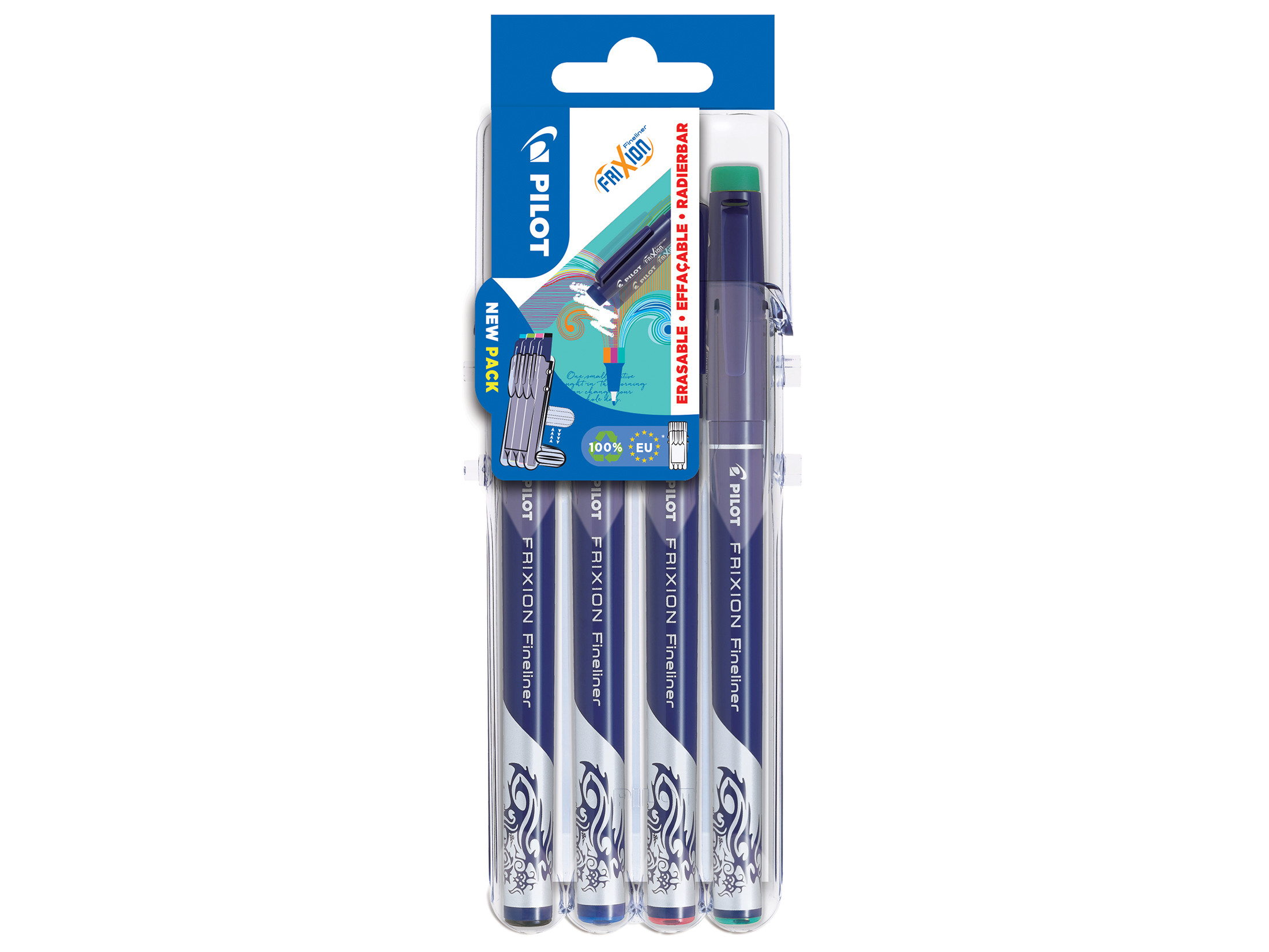 FriXion Fineliner 4er „Set 2 Go“