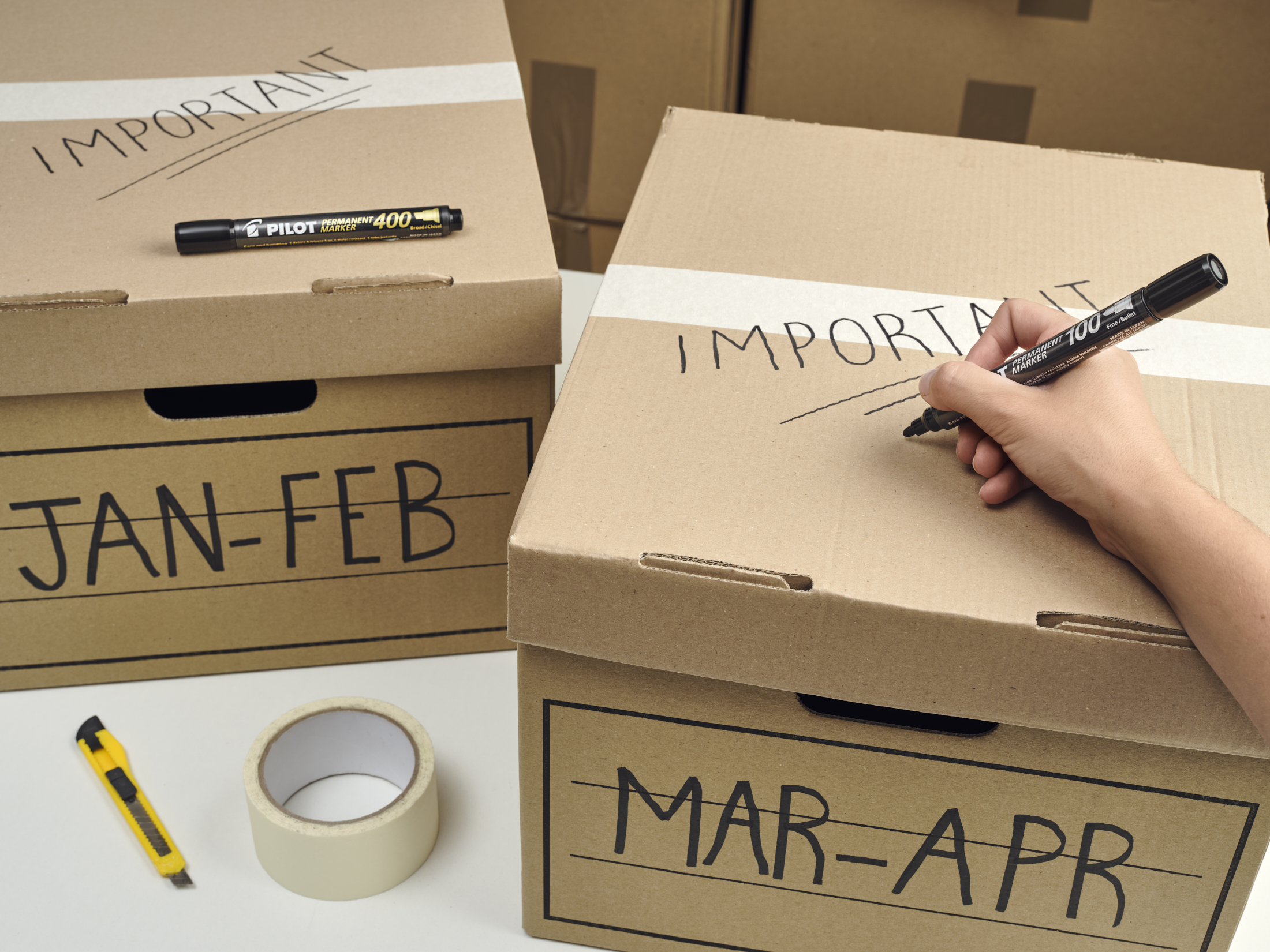 Permanent Marker 100 1.0 (F) 4er Set