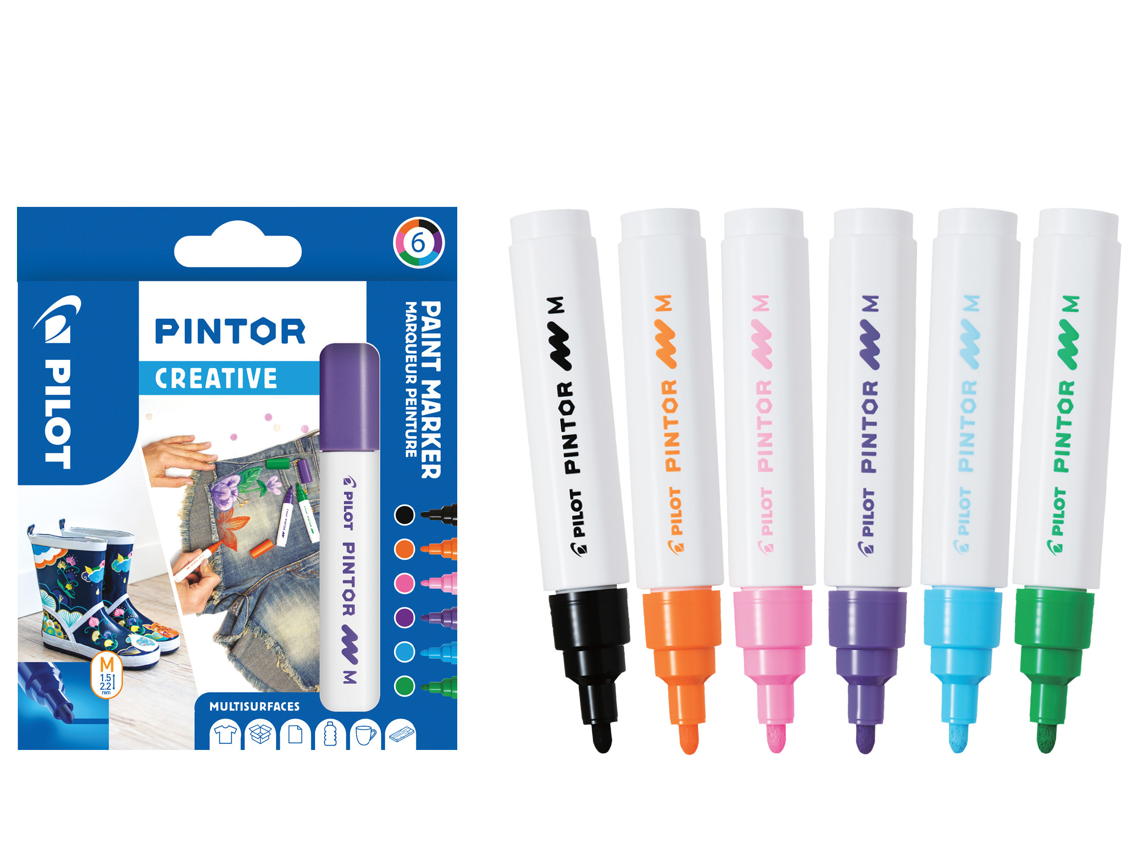 PINTOR 4.5 (M) 6er Set