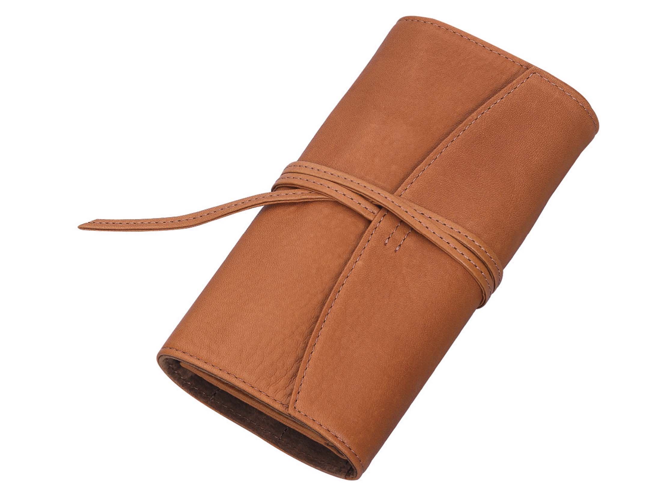 Lederetui für 5 Schreibgeräte inkl. Zusatzfach