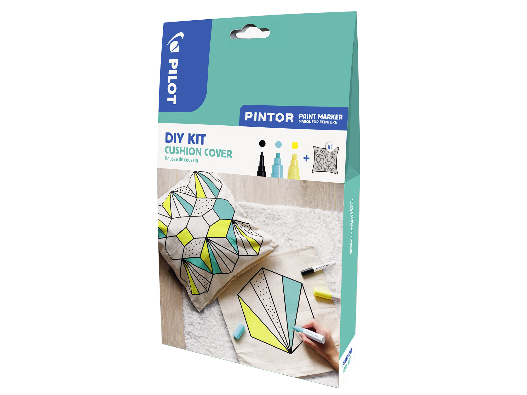 PINTOR DIY-Set Kissenbezug 2.9/8.0 (F/B)