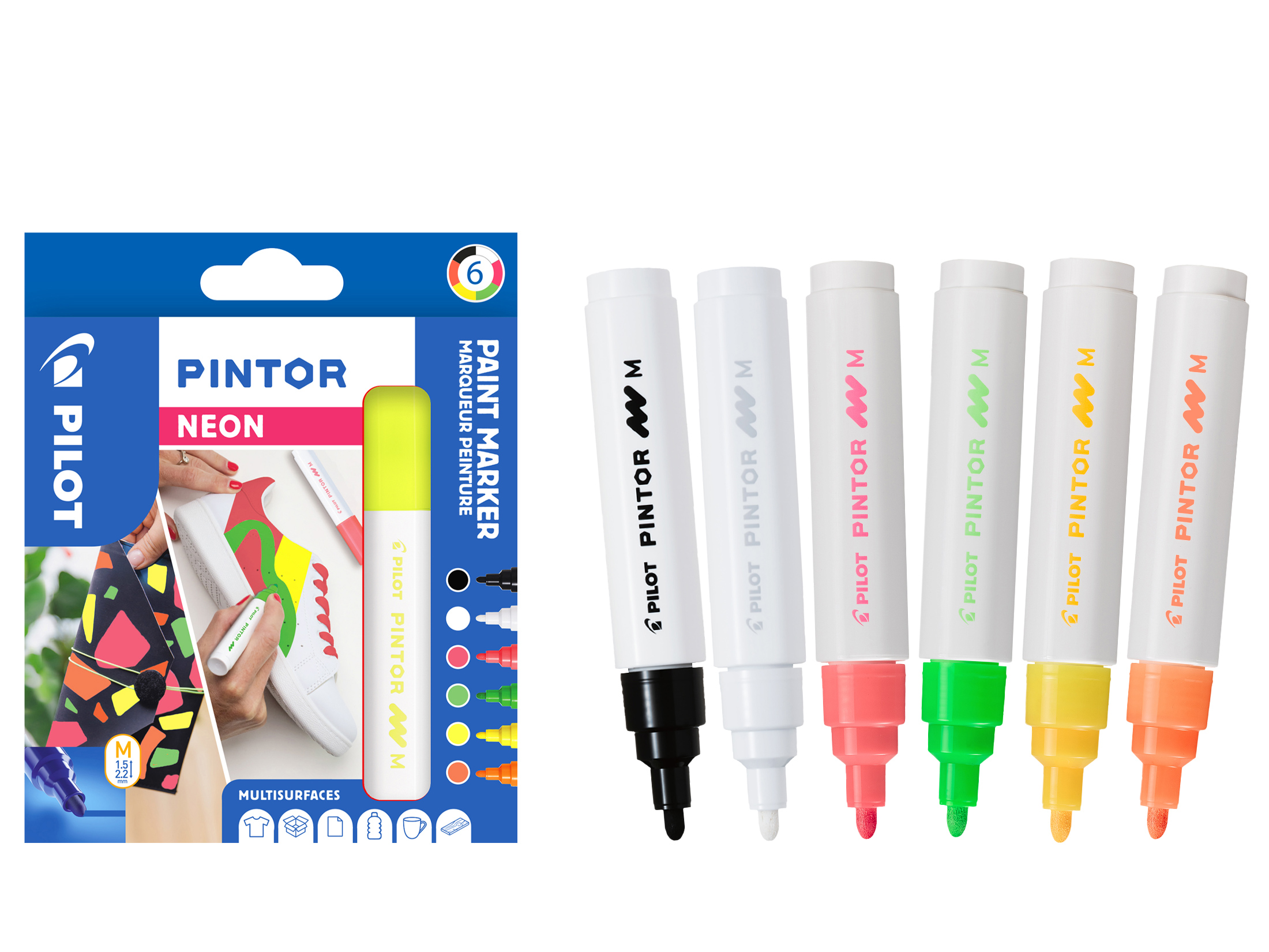 PINTOR 4.5 (M) 6er Set