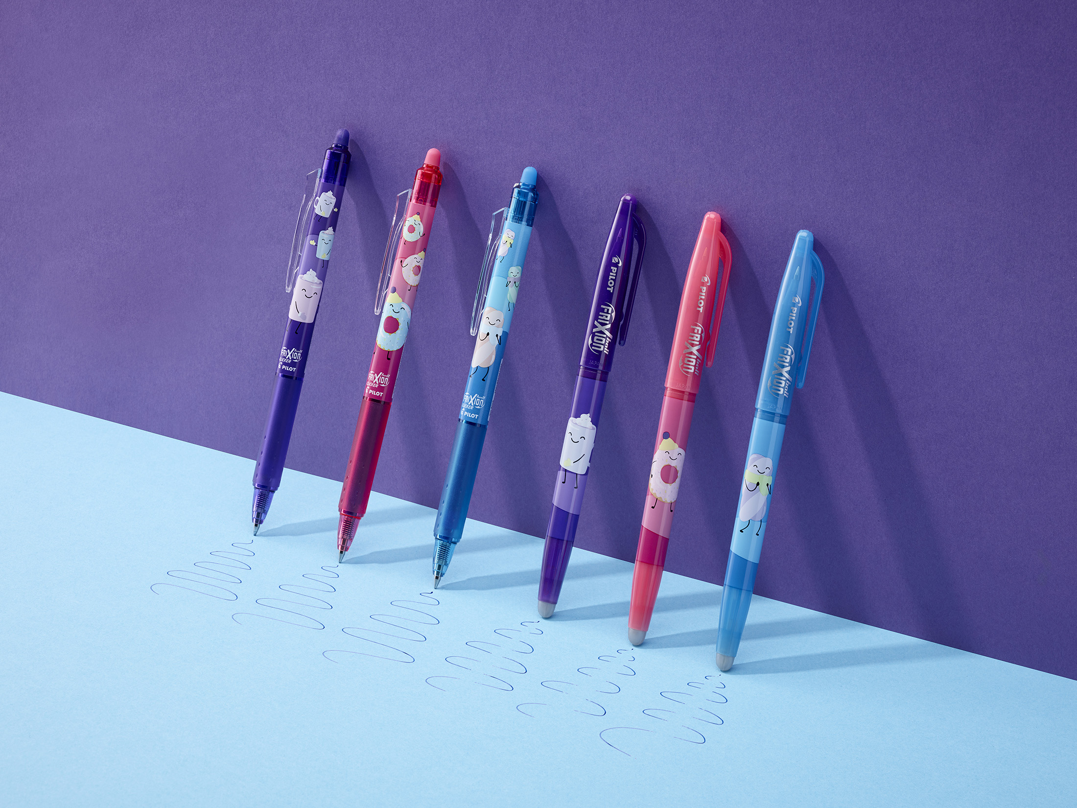 FriXion Ball & Clicker Sweet Paradise Edition 6er Blister