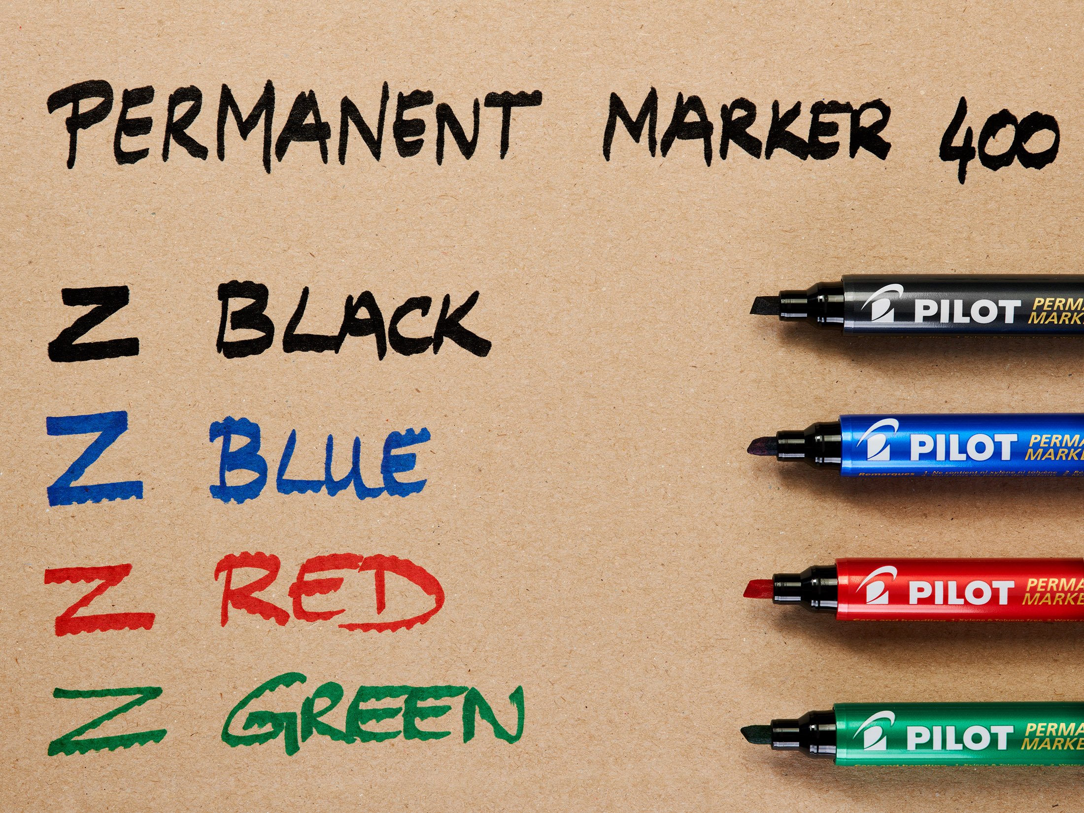 Permanent Marker 400 4.0 (B) 4er Set