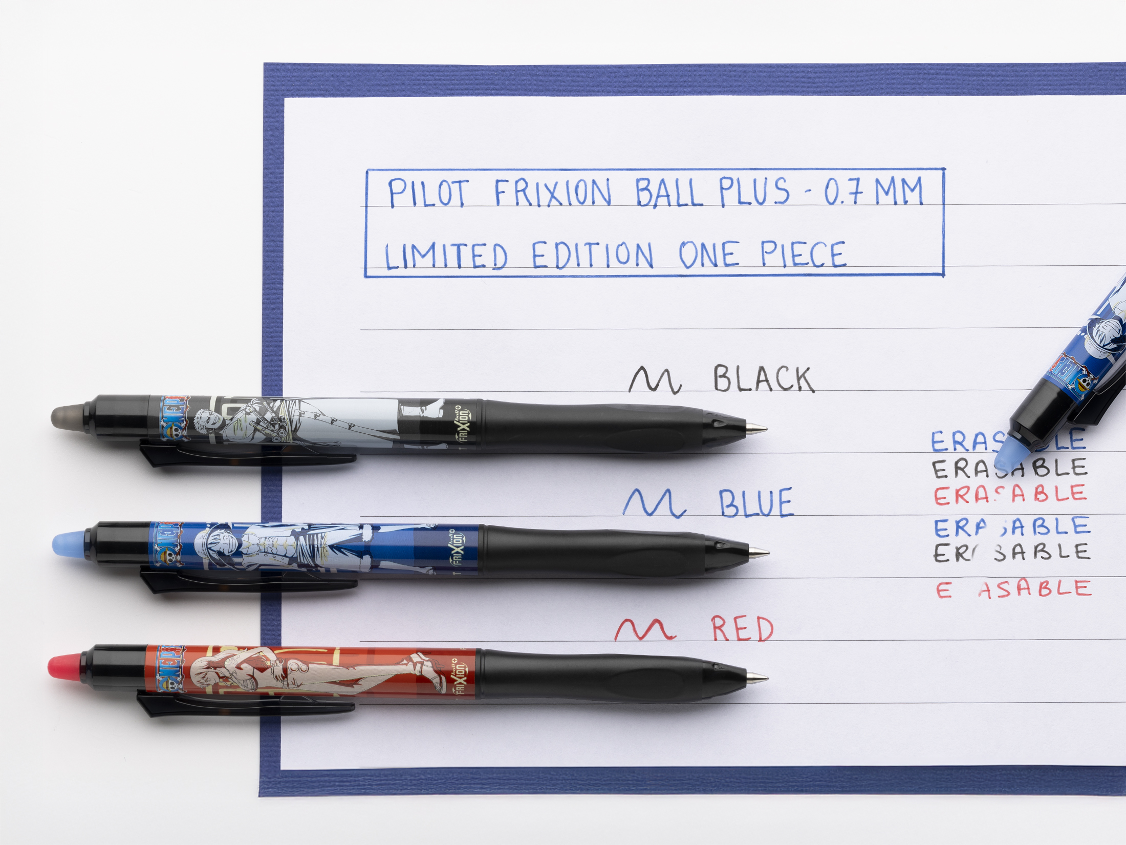 FriXion Ball+ One Piece Limited Edition 3er Set