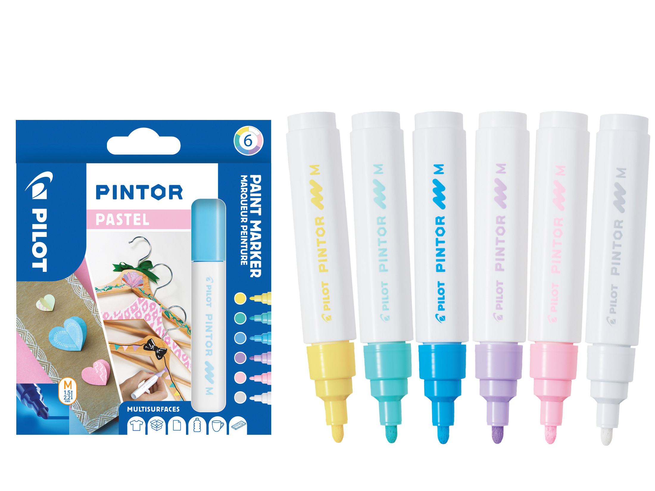 PINTOR 4.5 (M) 6er Set