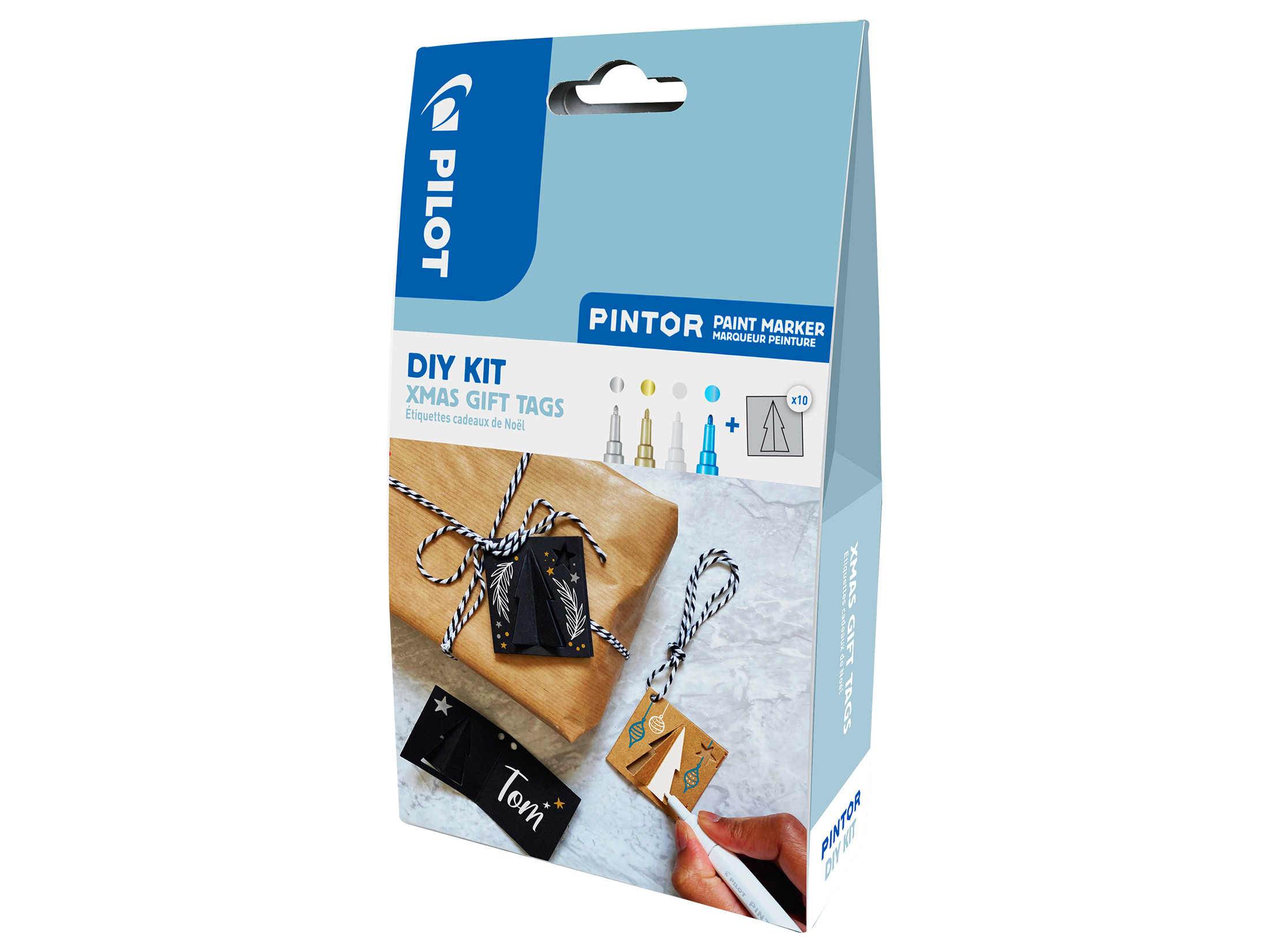 PINTOR DIY-Set Xmas Geschenkanhänger