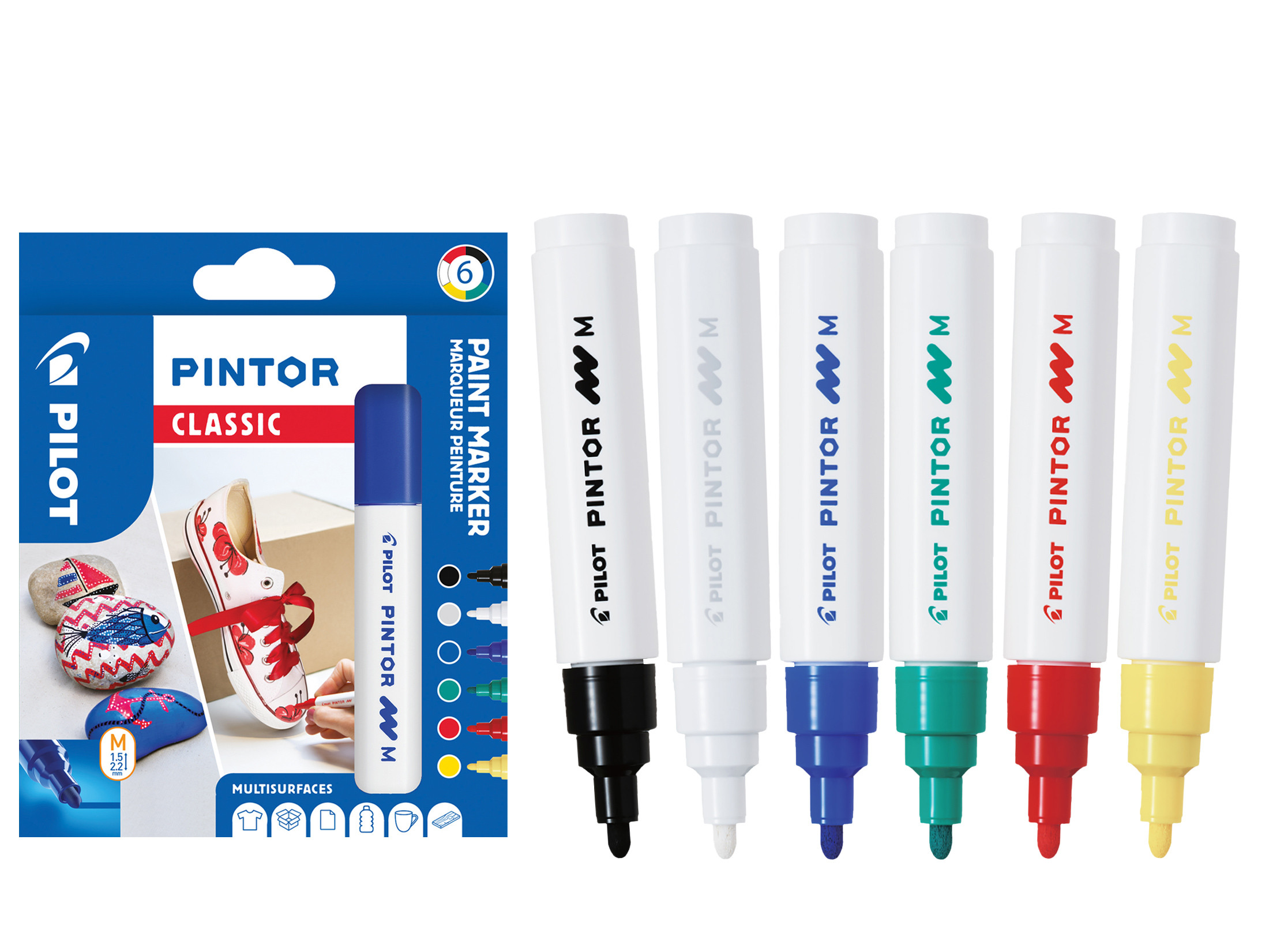PINTOR 4.5 (M) 6er Set