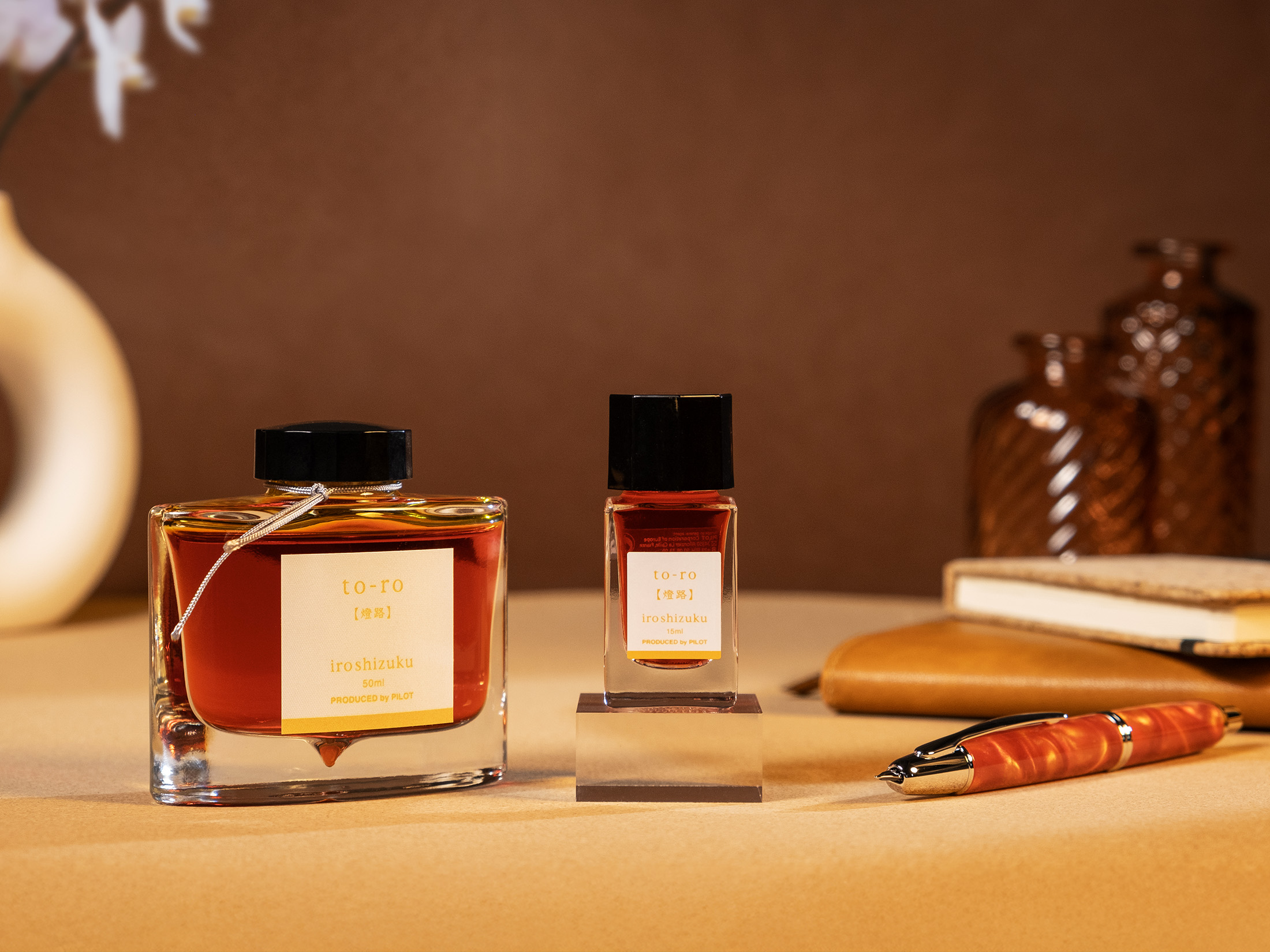 iroshizuku Tinte 15 ml - Orangetöne