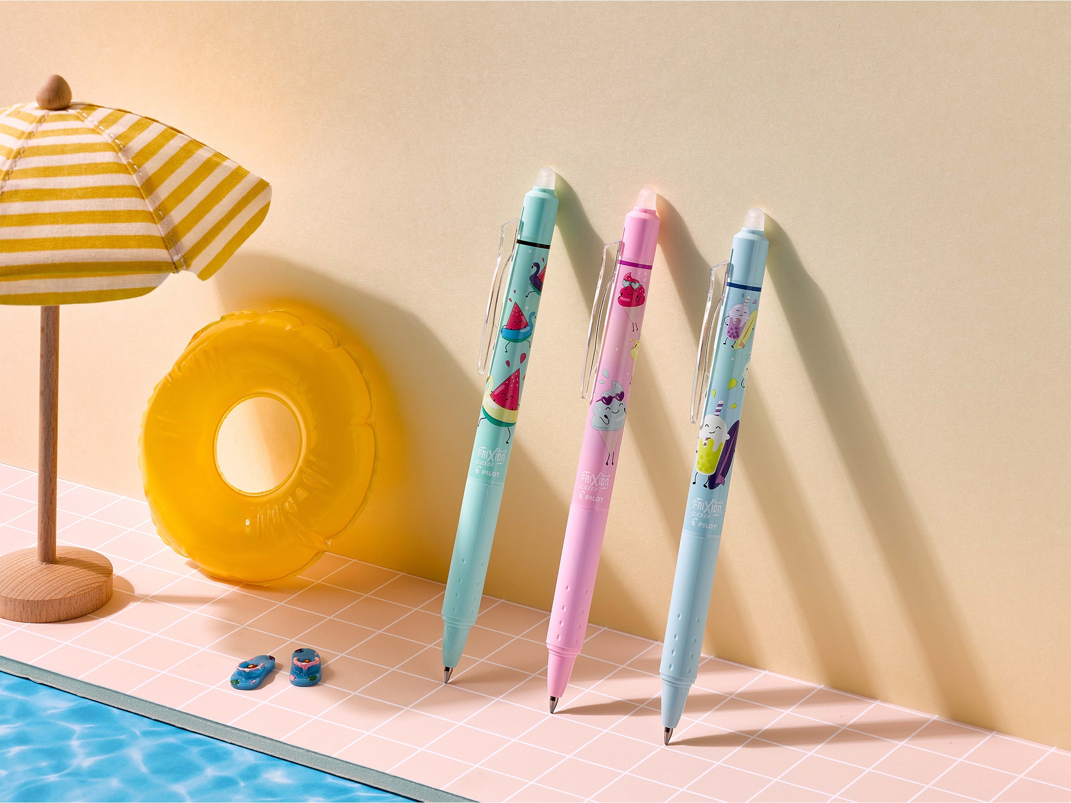 FriXion Clicker 0.7 Pool Party Edition
