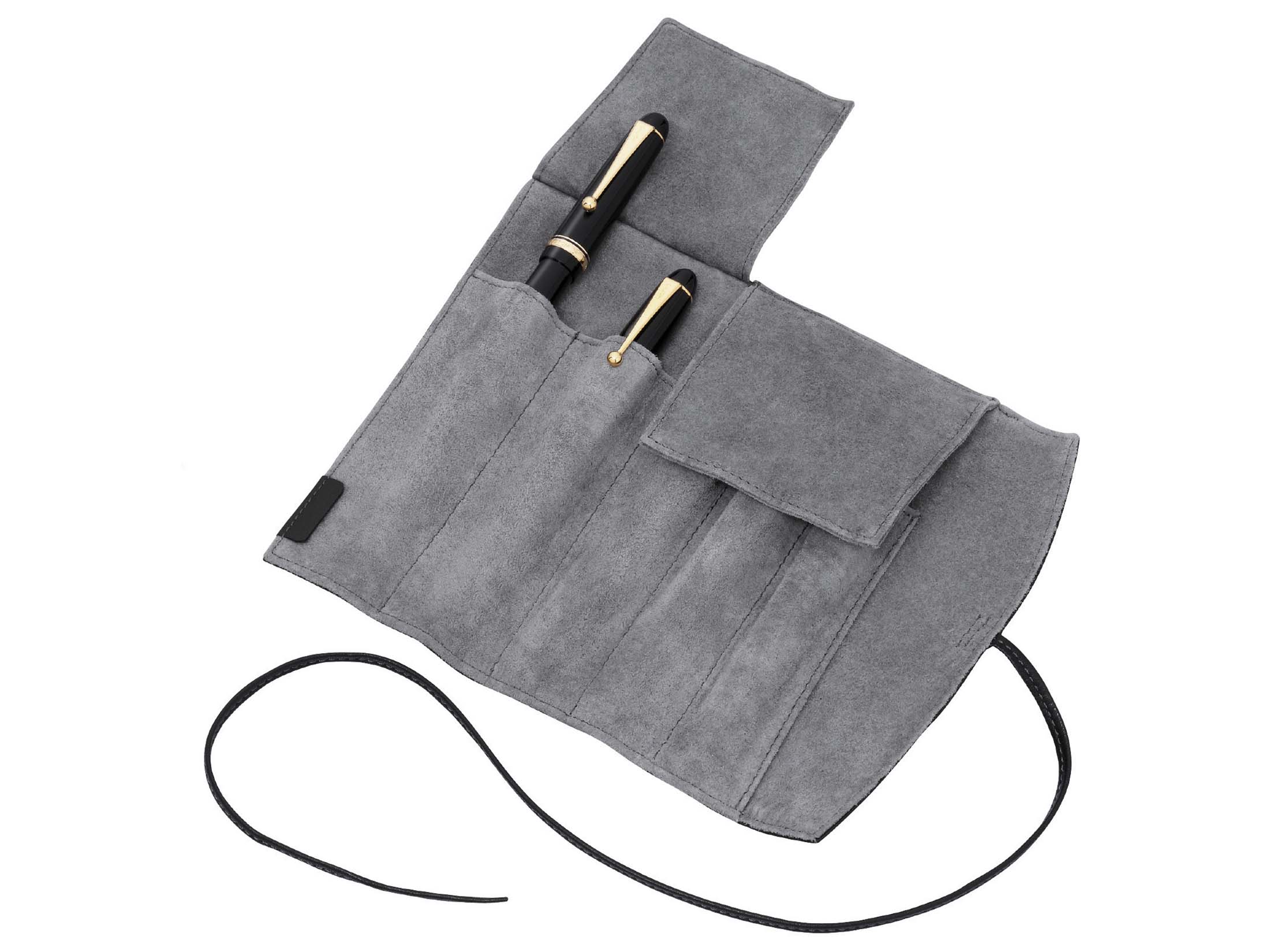 Lederetui für 5 Schreibgeräte